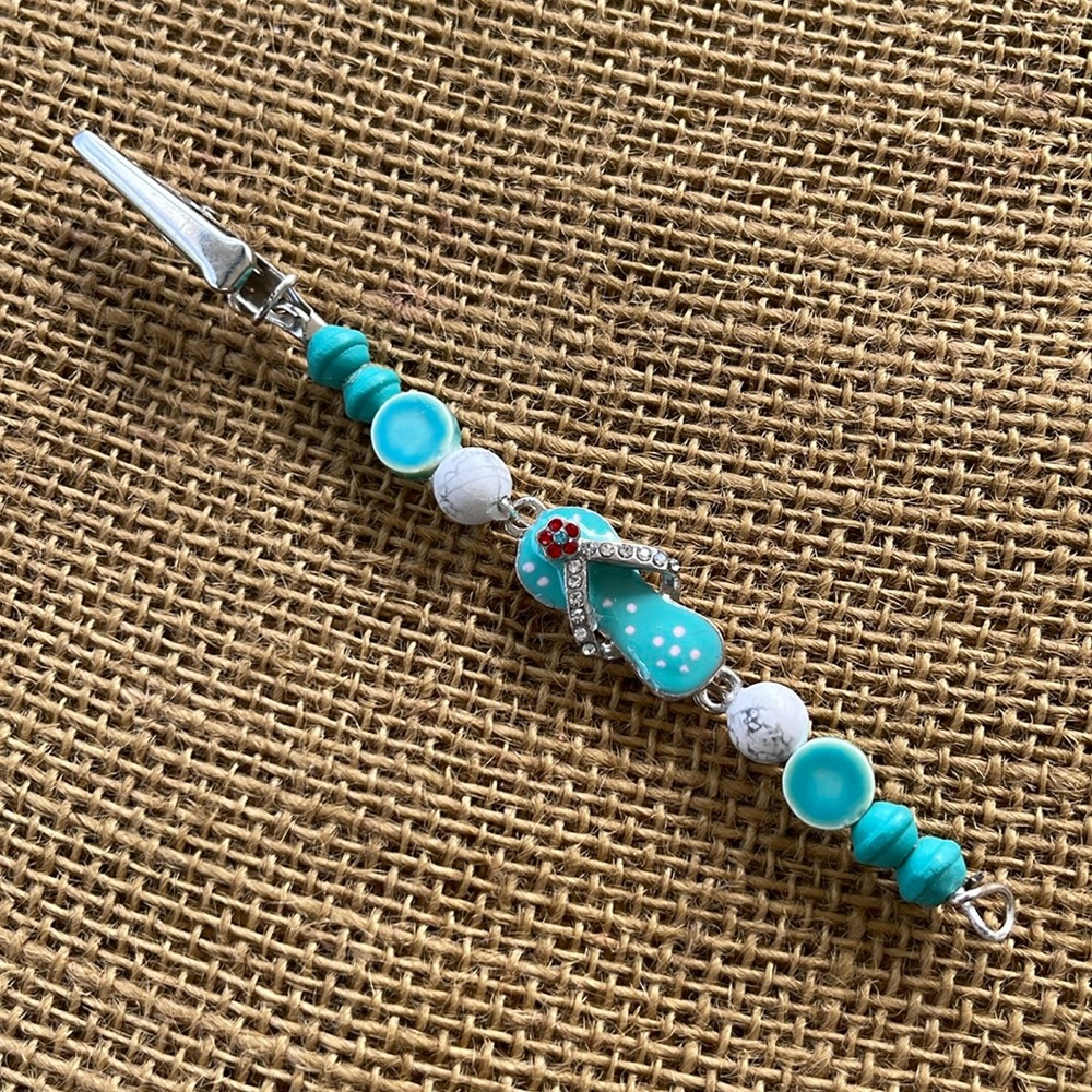 Sandal Roach Clip/ Long nail helper/ Debit Card Grabber/ ATM Assist / Gas Pump